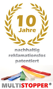 10 Jahre Multistopper Schneidebrett Unterlagen